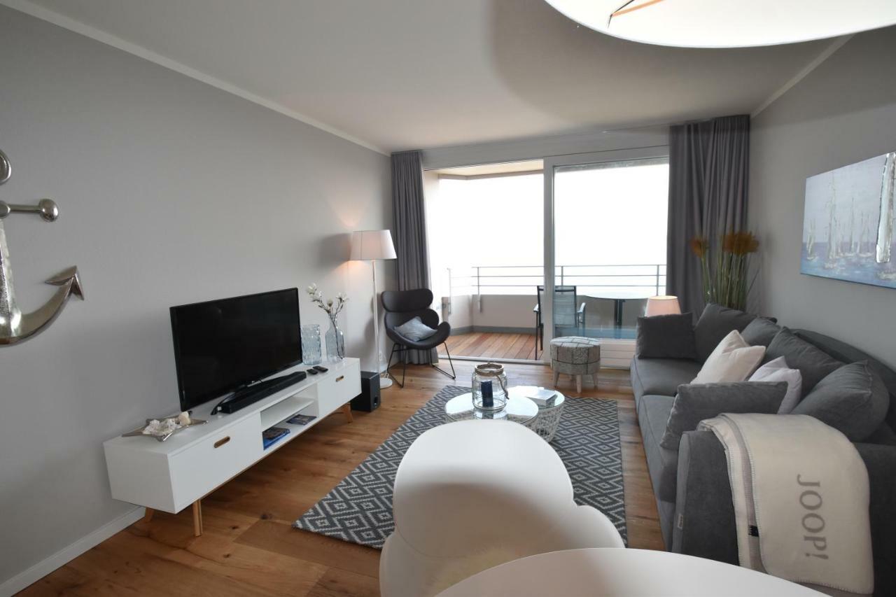Fewo1846 - Intermar Lina K - Luxurioeses Apartment Im 6 Og Mit Balkon Und Meerblick Glücksburg Exteriör bild